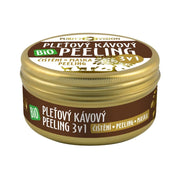 Mascarilla exfoliante facial 3 en 1 de café bio 70 ml