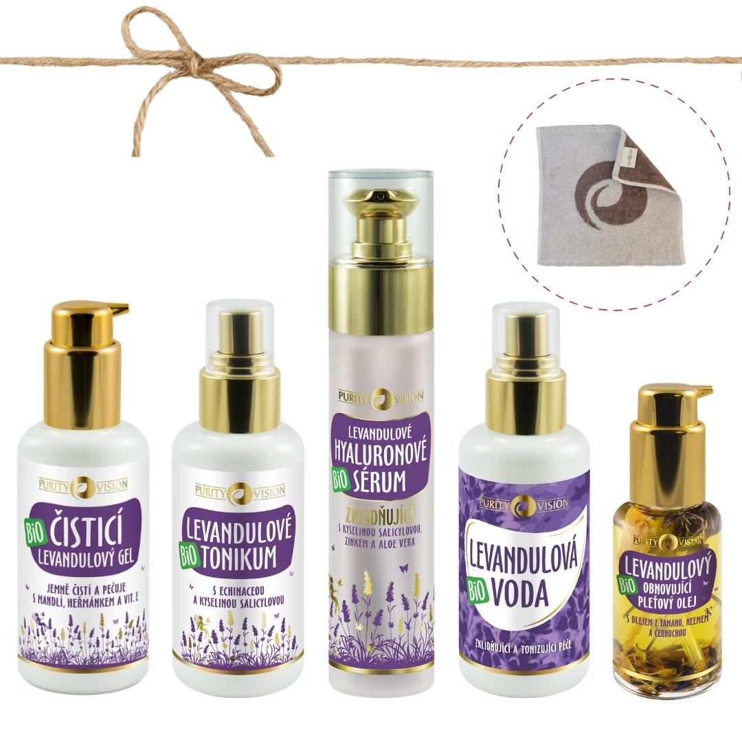Ritual Facial de Cuidado de la Piel con Lavanda Bio