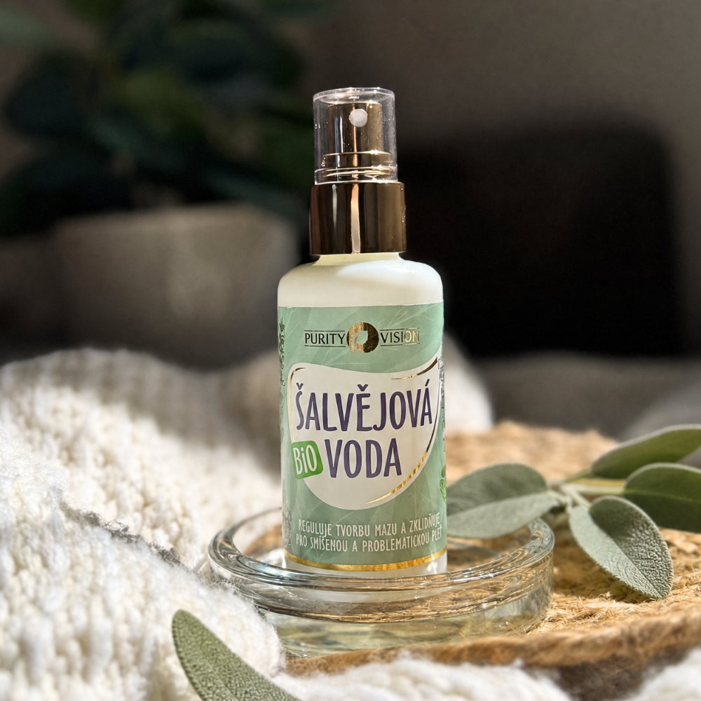 Agua de salvia orgánica 100 ml
