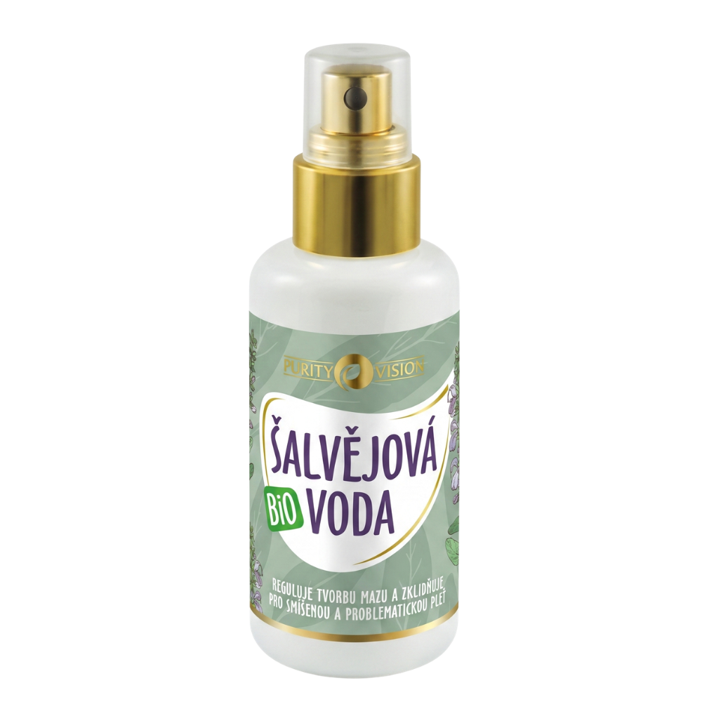 Agua de salvia orgánica 100 ml
