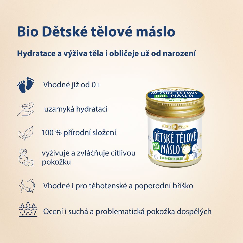 Manteca corporal para bebé bio 20 ml