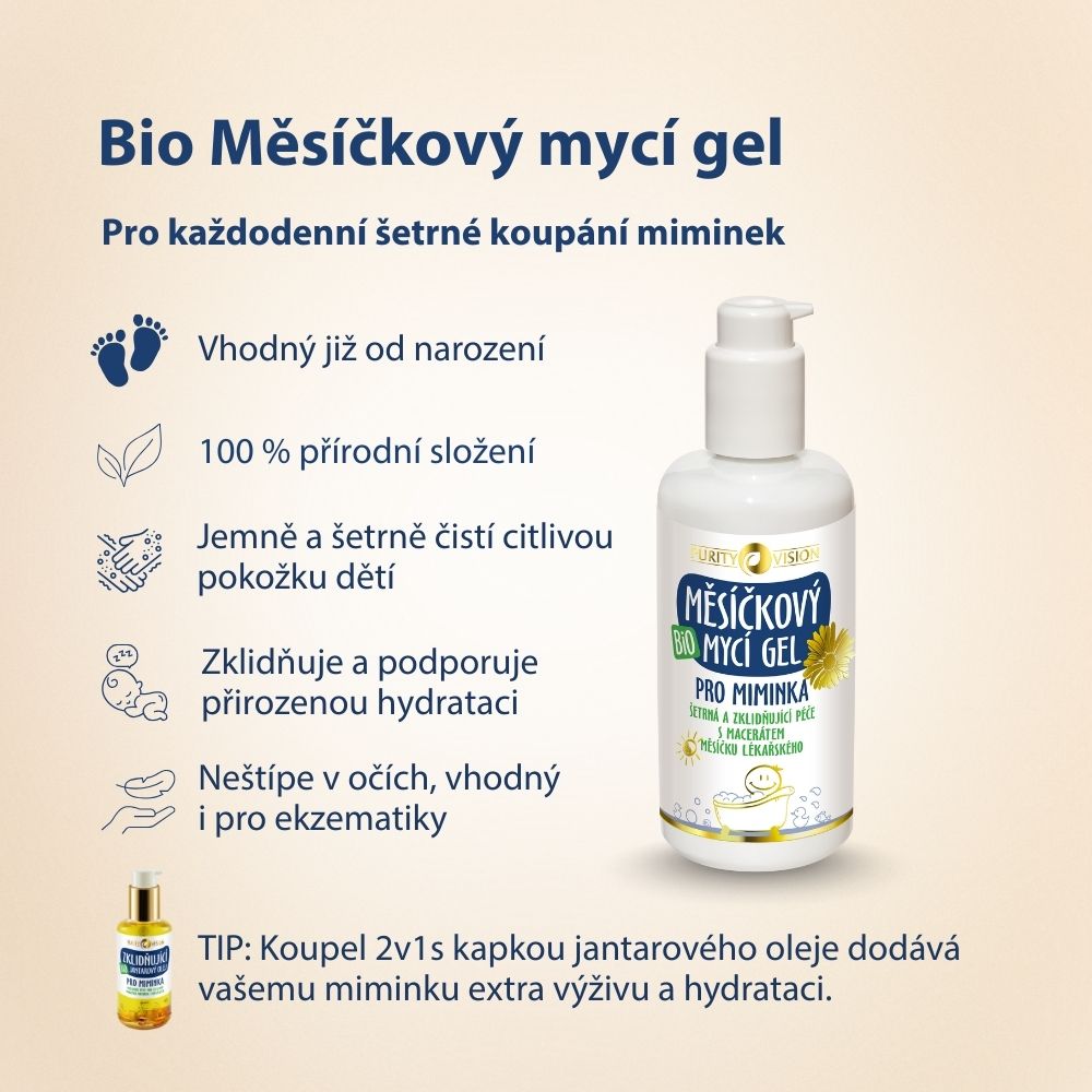 Gel de Lavado para Bebés Bio 200 ml