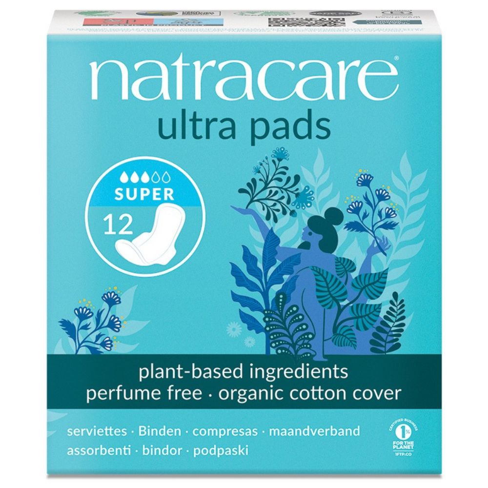 Compresas Natracare Ultra Super con alas