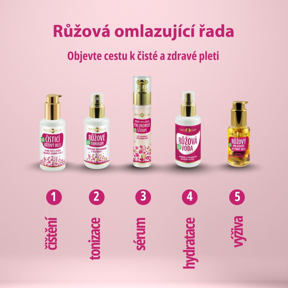 Ritual Facial de Cuidado de la Piel con Rosa Bio
